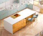 Chiuvetă inox RUSSEL 111 Gold - imagine 2