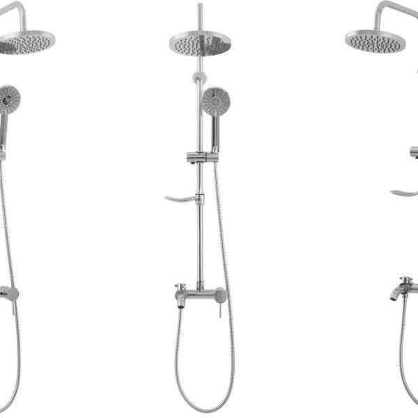 Coloana de dus Crom LUIS Chrome