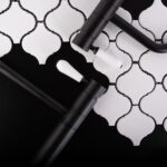 Baterie pentru lavoar Rea Serra BLACK Matt High