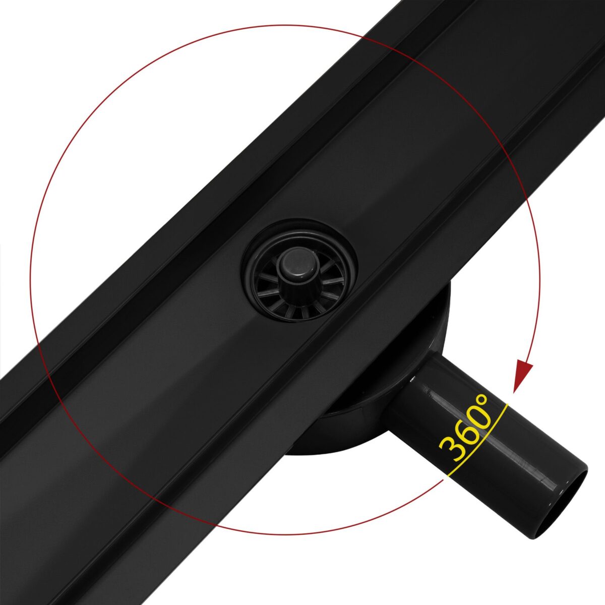 Rigola dus Rea Greek PRO Black Mat 90 - imagine 1