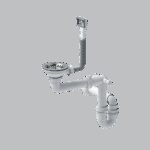 Chiuvetă inox ANTHONY 80 BRUSH NICKEL - imagine 4