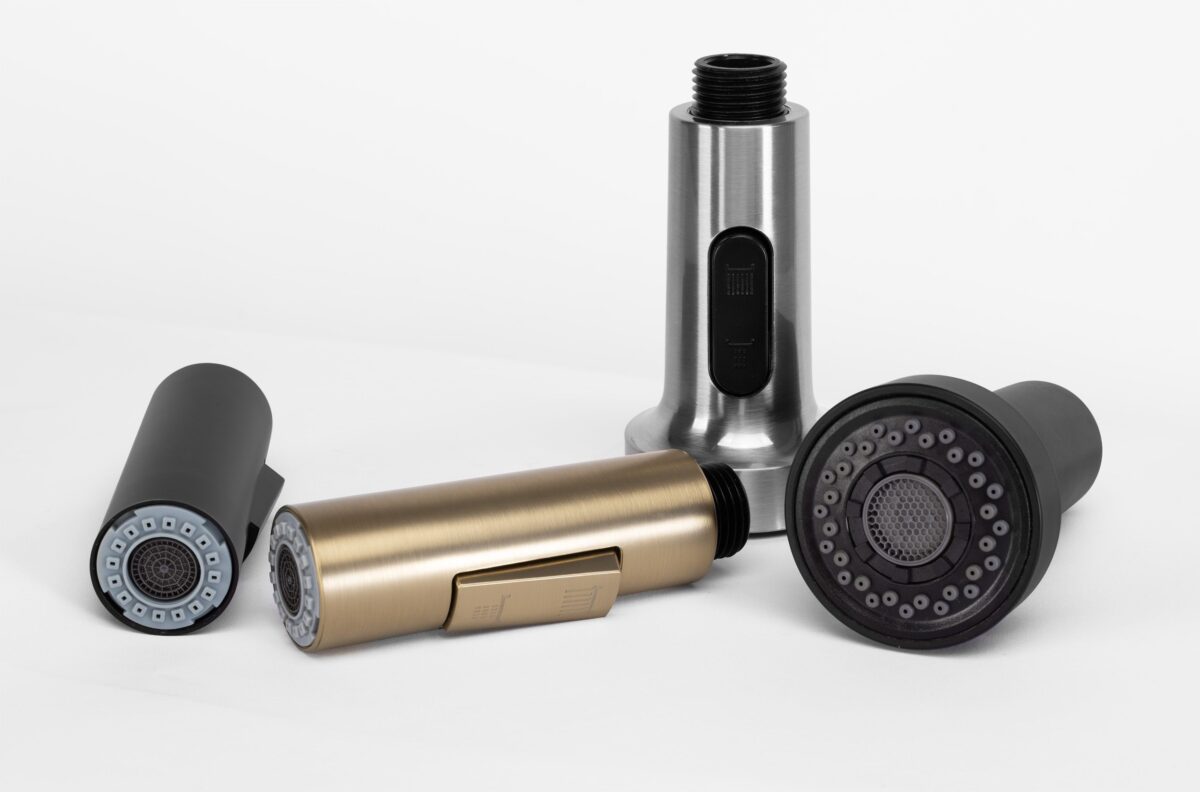 Cap cu aerator pentru baterie de bucătărie REA Fresh Brush Steel - imagine 5