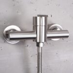 Baterie de duș REA Ontario Brush Nickel - imagine 3