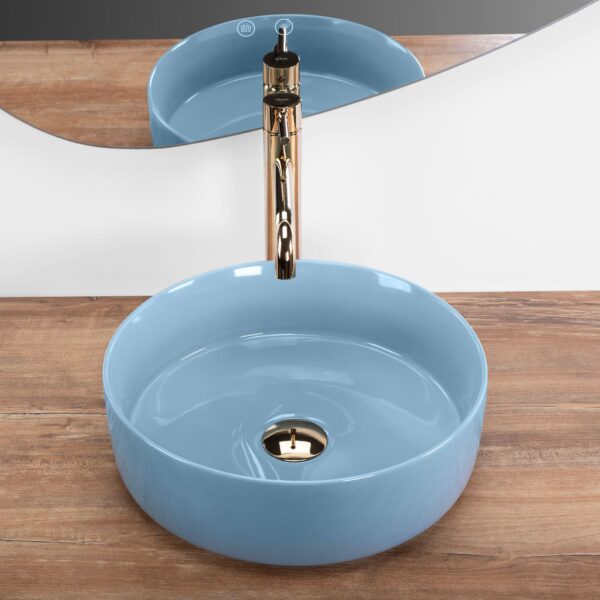 Lavoar pe blat Rea SAMI L.BLUE SHINY