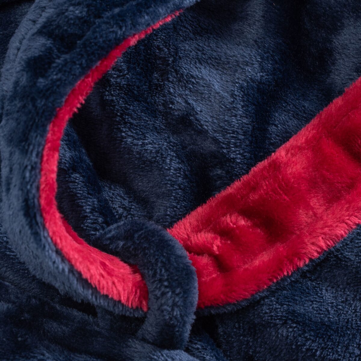 Halat de baie Roger Women Navy Red M - imagine 10