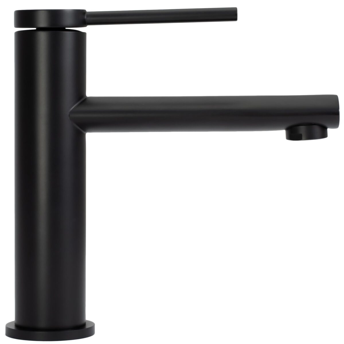 Baterie pentru baie Rea Oval Black Low - imagine 3