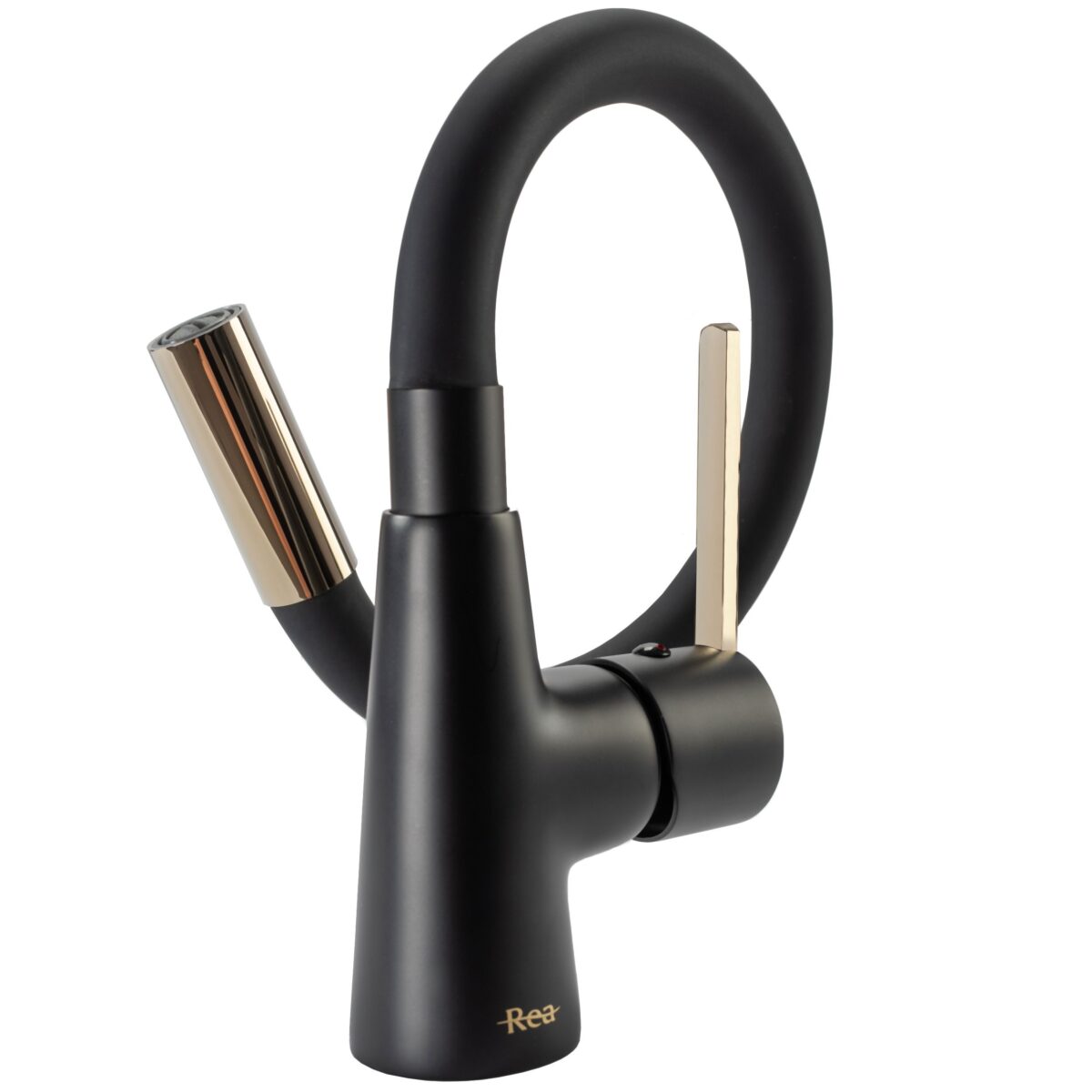 Baterie bucatarie Rea ICON Black/Gold - imagine 5