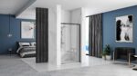 Usa pentru dus SOLAR BLACK MAT 90 - imagine 3
