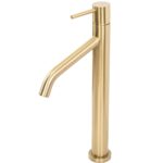Baterie pentru baie Rea Level Brush Gold High - imagine 3