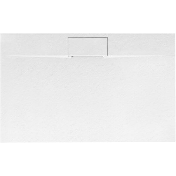 Cadita de dus Bazalt long 80x100 - alb