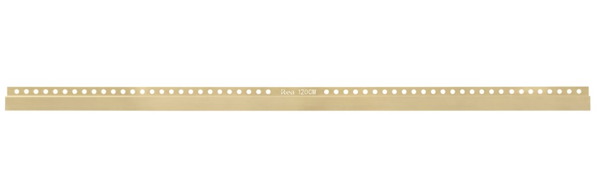 Bandă frontală pentru cădiță de duș 120cm Gold - imagine 5