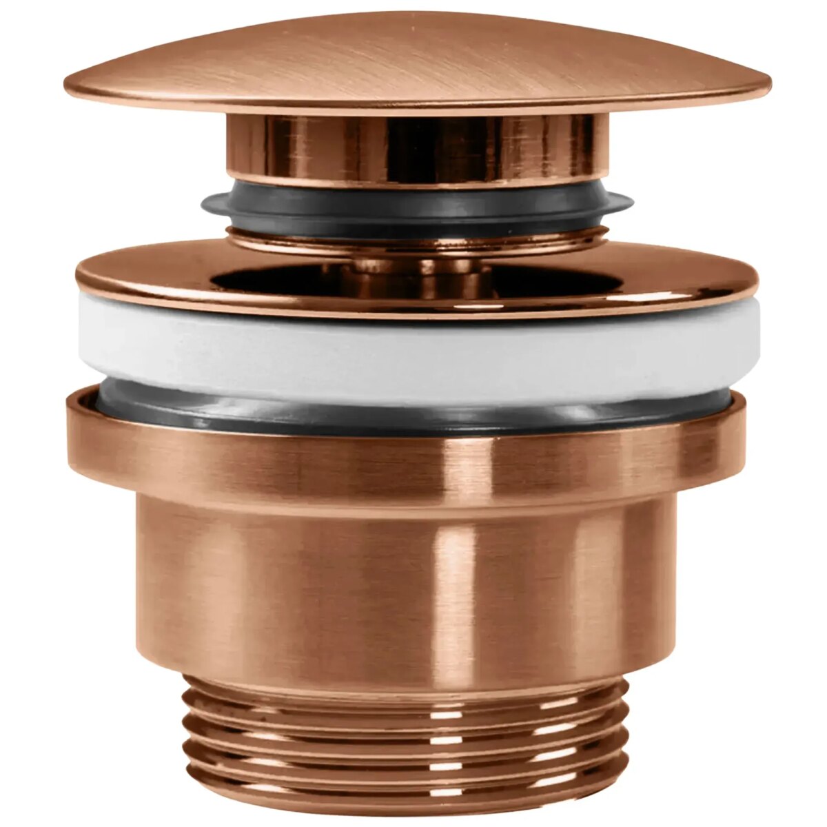 Sifon pentru lavoar Rea cu Dop klik-klak REA COPPER MAT - imagine 5