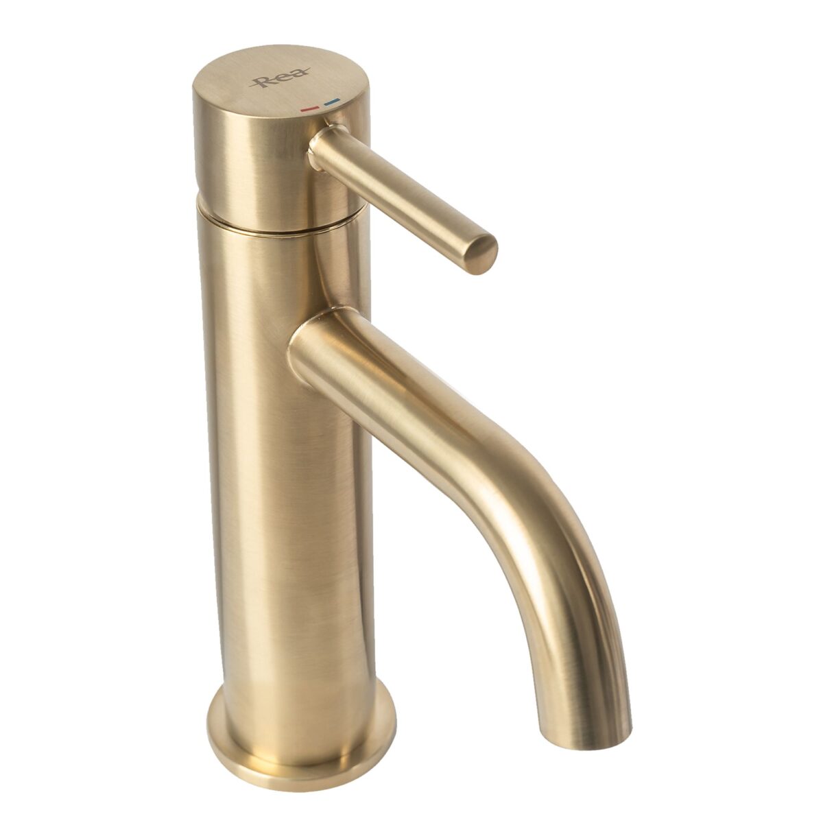 Robinet pentru lavoar Rea Lungo  Gold Brush - imagine 4