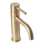 Robinet pentru lavoar Rea Lungo  Gold Brush - imagine 4