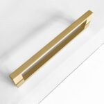 Cabina de dus Rea City 80x80 cm Gold Brush - imagine 2