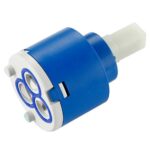 Baterie pentru baie REA Hass Chrom High - imagine 4