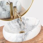 Lavoar de top blat Rea Linda Granit Mat - imagine 3