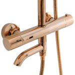 Coloana de dus cu termostat REA Lungo Copper - imagine 5