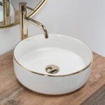 Lavoar pentru blat Rea Sami Gold Edge