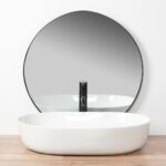Lavoar ceramic pentru blat CLEO alb - REA - imagine 2
