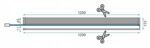 Panou de dus Rea Aero N 110 Transparent - imagine 6