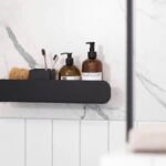 Raft pentru baie SF03 45cm black matt - imagine 3