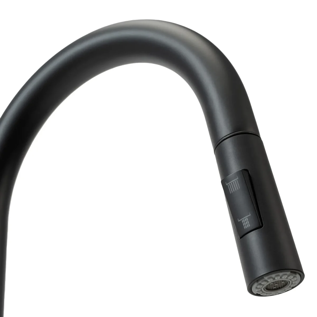 Cap cu aerator pentru baterie de bucătărie REA Fresh Black - imagine 2
