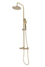Set dus cu termostat Rea PAROT BRUSHED GOLD - imagine 4