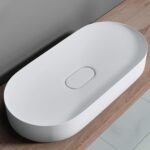 Lavoar pentru blat  IRIS 71 CM White - imagine 2