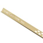 Profil de panta cadita de dus 100cm Brush Gold - imagine 5