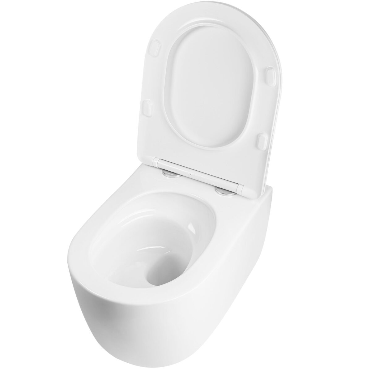 Vas WC suspendabil Rea Eddy Tornado Rimless Flat N - imagine 3