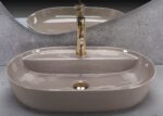 Lavoar de blat REA Aura 61 Beige Shiny - imagine 2