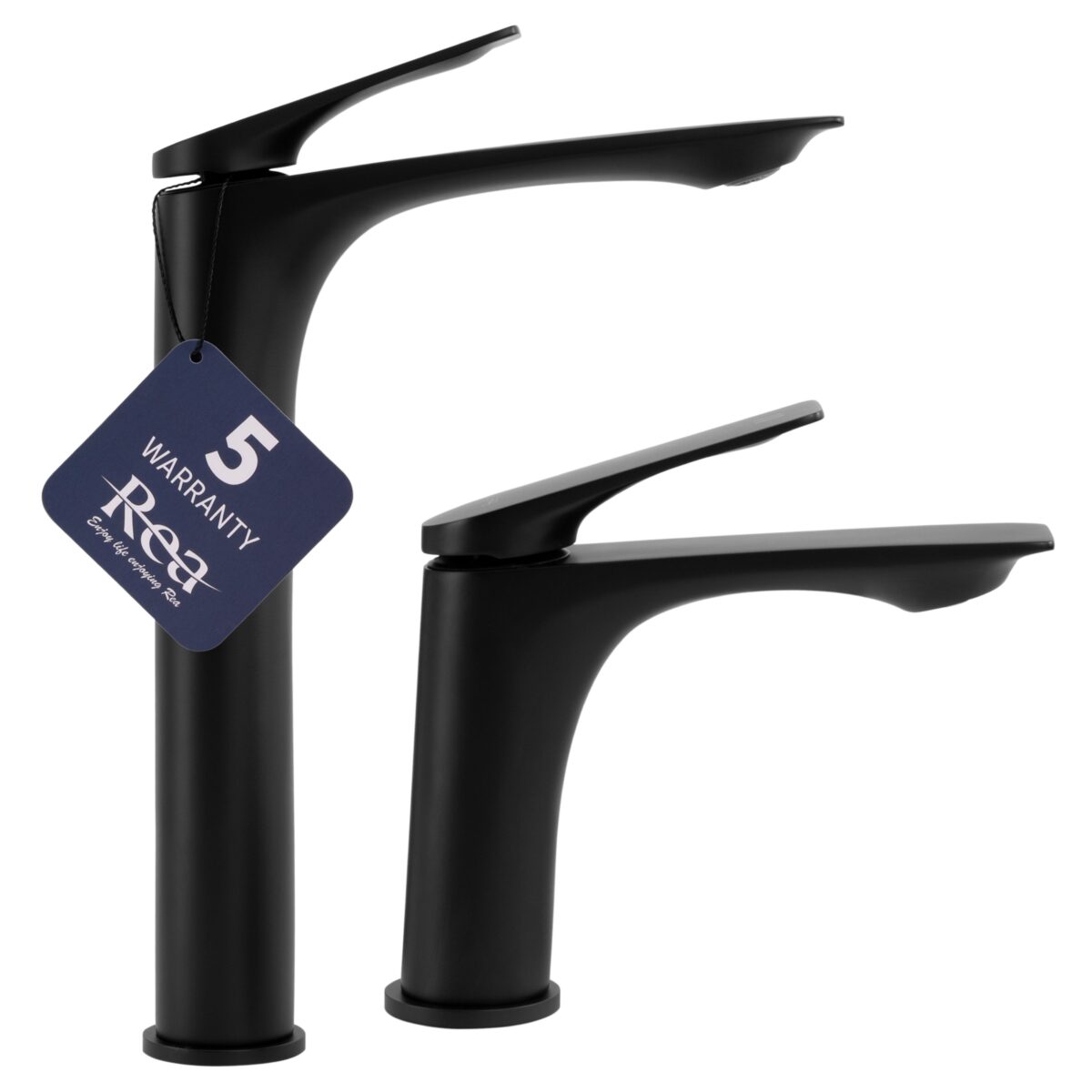 Baterie pentru baie Rea AVALON Black High - imagine 4