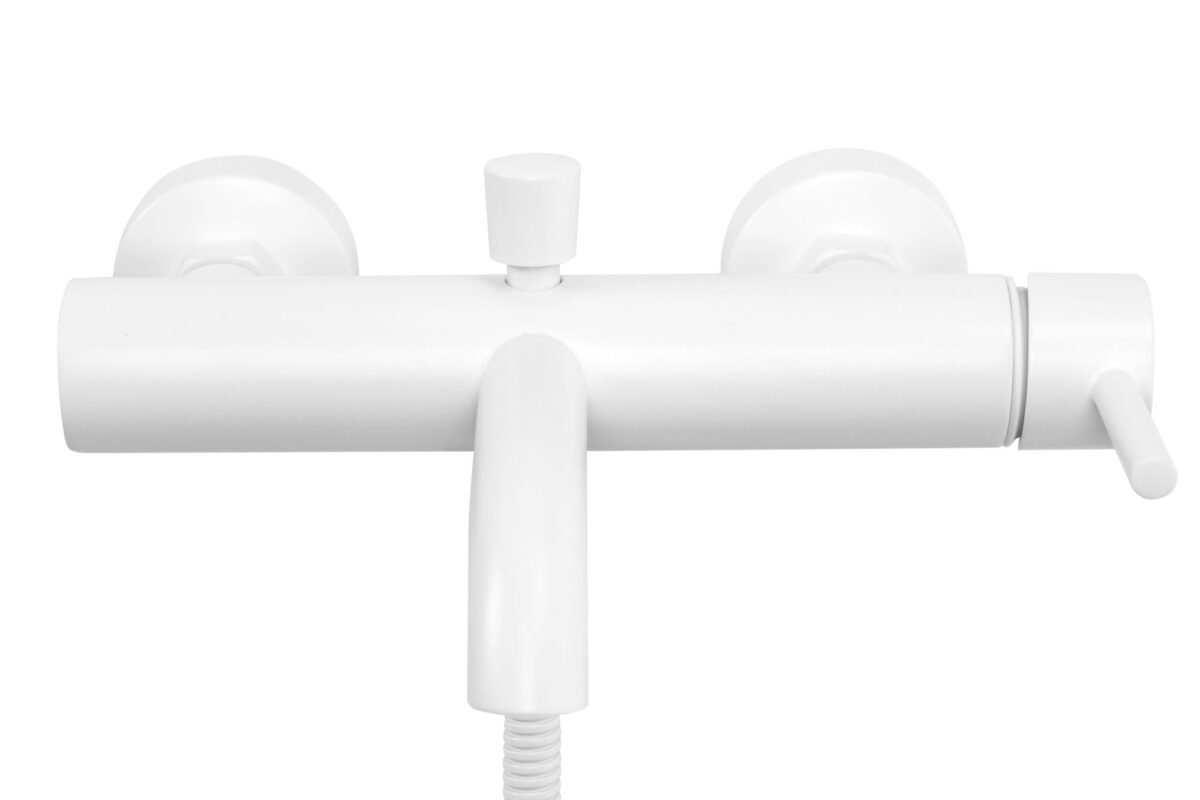 Baterie pentru cada Rea Lungo White Matt - imagine 5