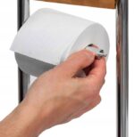 SUPORT DE TOALETE BAMBUS PENTRU HÂRTIE DE TOALETĂ ȘI PERIE 390228 BAMBOO - imagine 4