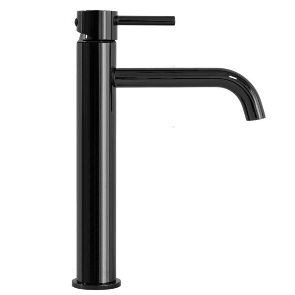 Baterie pentru lavoar Rea Lungo BLACK metallic High