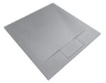 Cadita de dus Rea Bazalt Grey 90x90 - imagine 4