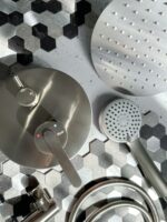 Set de dus incastrat Rea Ontario Brush Nickel + BOX - imagine 4