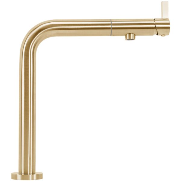 Baterie de bucătărie REA COLE Brush Gold