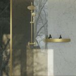 Raft pentru baie SF03 60cm gold brush