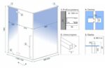 Cabina de dus Fargo 120x90 Gold - imagine 5