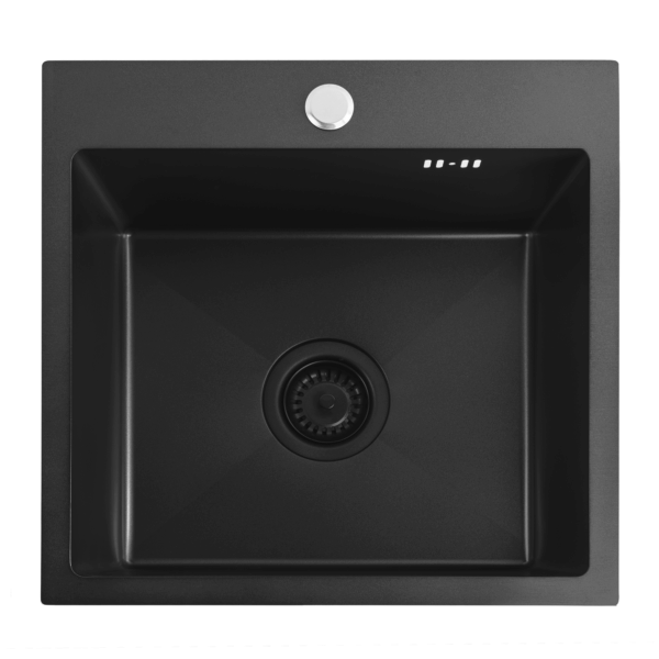 Chiuvetă inox Leo 40 Black